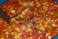 Taco soup recipe with ranch dressing and taco seasoning