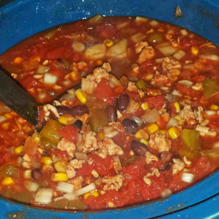 Taco soup recipe with ranch dressing and taco seasoning