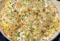 Campbell soup tuna noodle casserole recipe