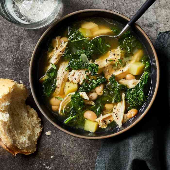 Soup with kale recipe