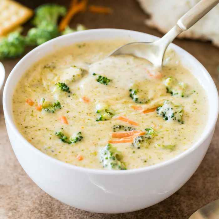 Best broccoli and cheddar soup recipe