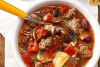 Beef soup recipes with cabbage