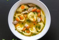 Tortellini and chicken soup recipe