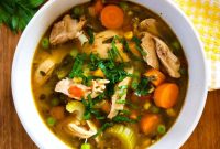 Best chicken veggie soup recipe