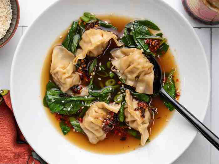 Simple dumpling soup recipe