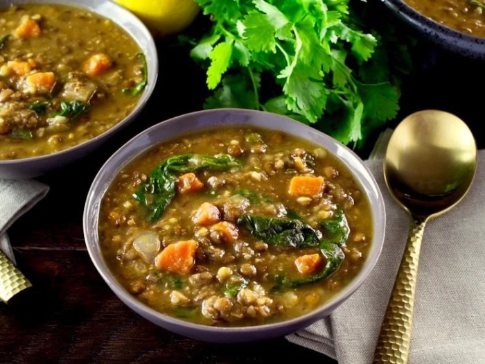 Soup recipes spinach