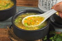 Veg sweet corn soup recipe