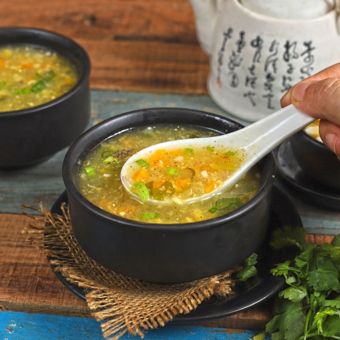 Veg sweet corn soup recipe