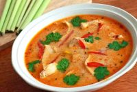 Tom soup ka gai vegetarian thai vegan recipe coconut kaa milk delicious