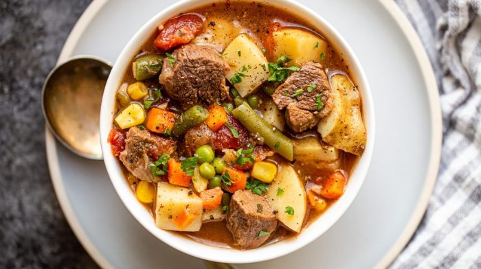 Venison soup recipe