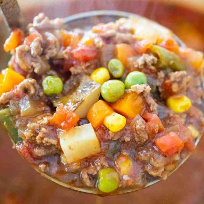 Soup recipes ground beef