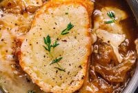 Slow cooker french onion soup recipe