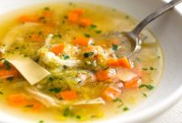 Soups with chicken recipes