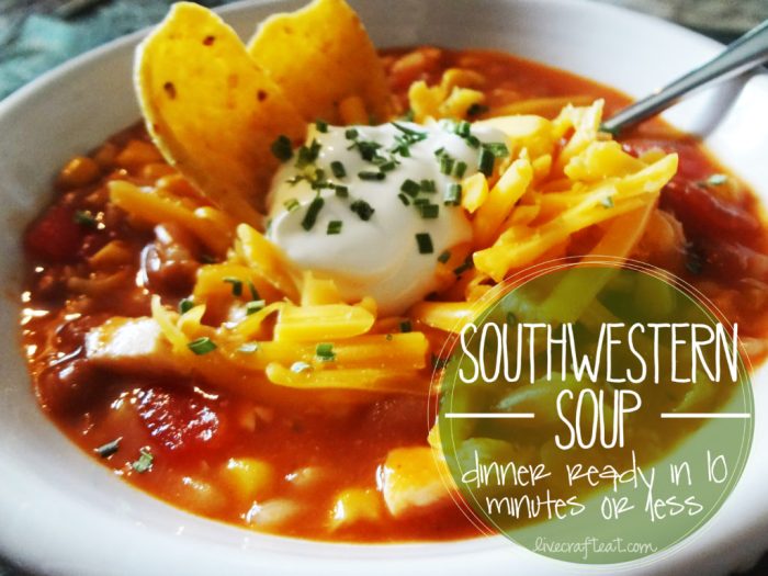 Southwest soup recipe