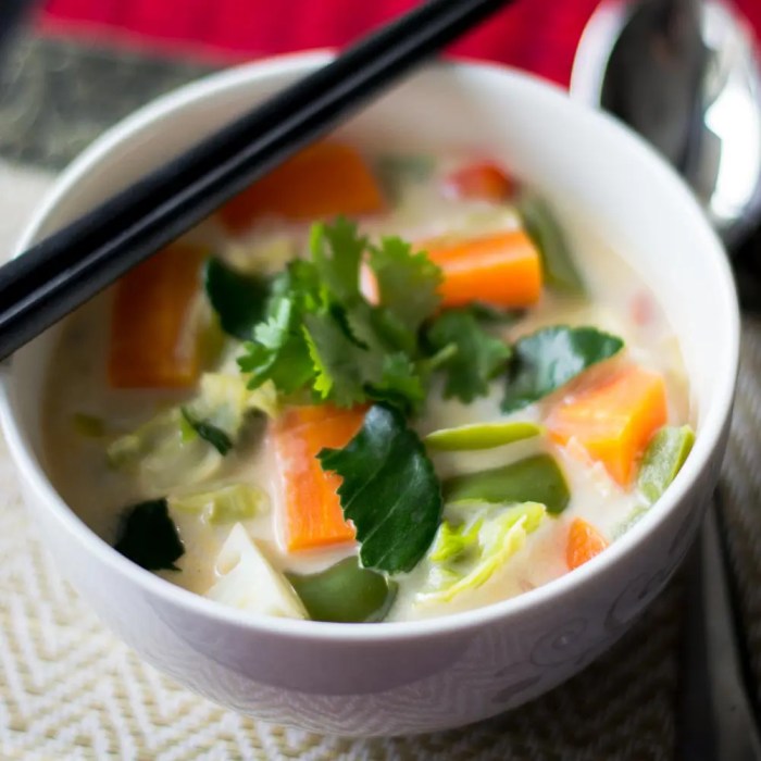 Tom kha soup recipe vegetarian