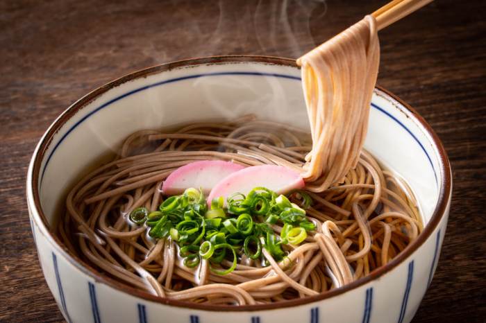 Soba noodle soup recipe