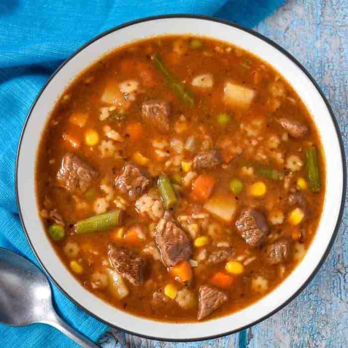 Soup beef vegetable slow cooker recipe fashioned old recipes pot crock crockpot easy stew ll make comforting dinner dinnerthendessert most